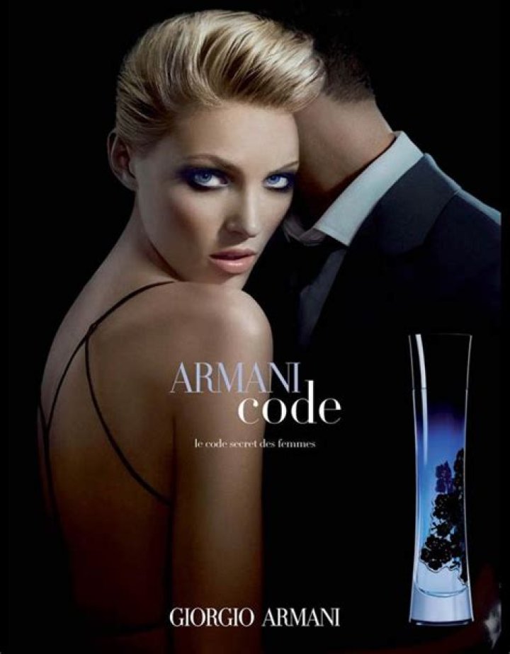 Who is the girl in Armani Code advert?