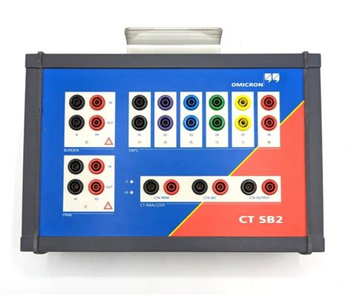 Who is the manufacturer of Omicron test equipment?