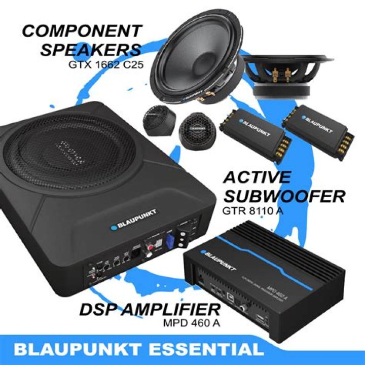Who makes Blaupunkt audio?
