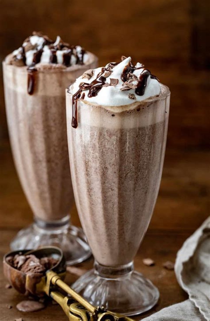 Why are chocolate shakes made with vanilla ice cream?