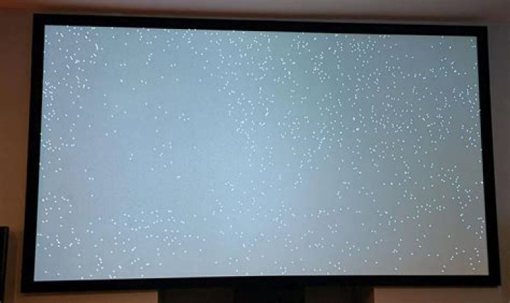 Why are there spots on my projector?