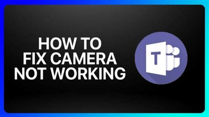 Why did my camera just stop working?