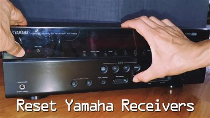 Why did my Yamaha receiver die after power outage?