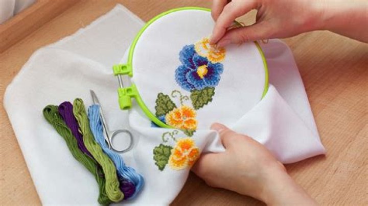 Why does embroidery use a felt fabric behind it?