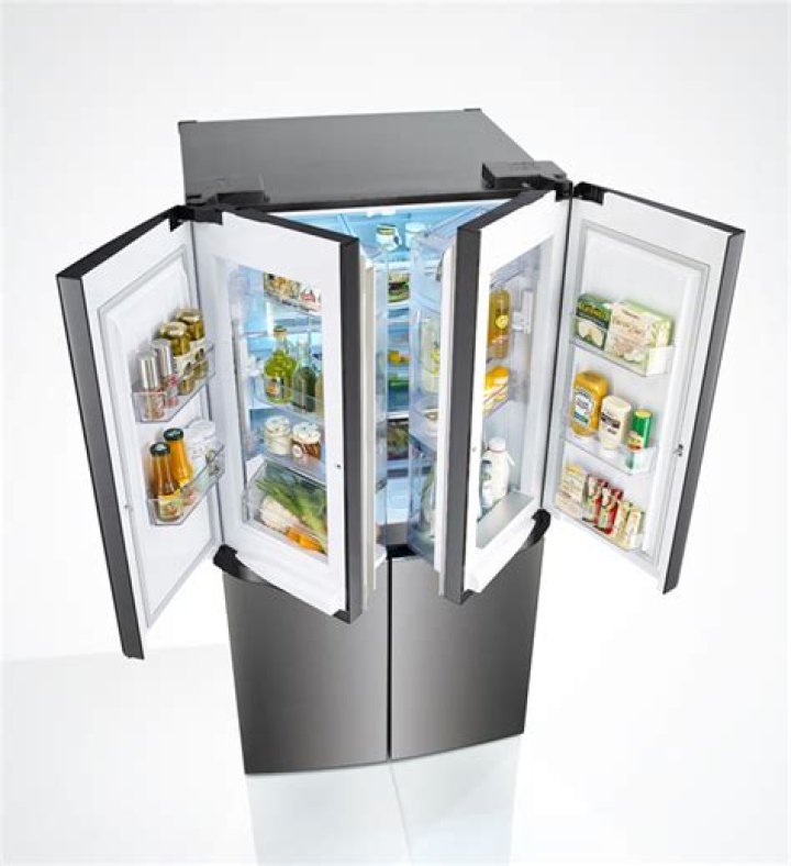 Why does LG have dual door in Door refrigerator?