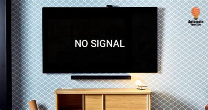 Why does my 32 inch TV say no signal?