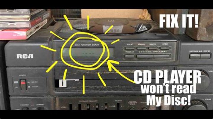 Why does my CD player not read certain discs?
