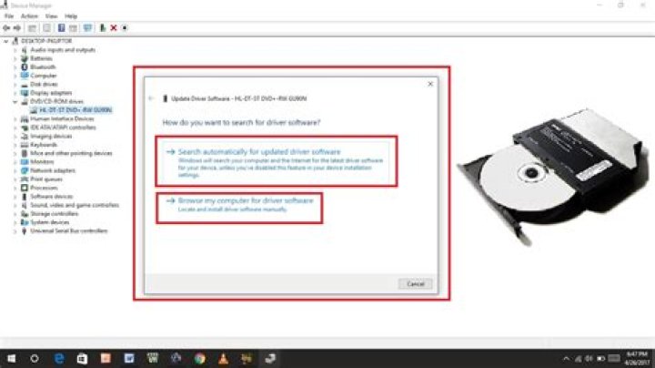 Why does my CD say error reading disk?