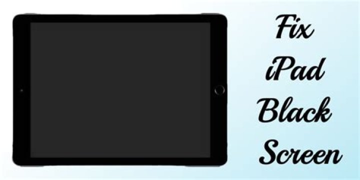 Why does my iPad screen stay dark?