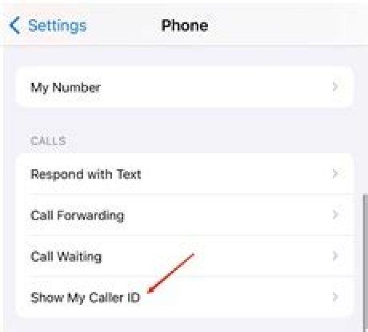 Why does my iPhone not have show my caller ID?