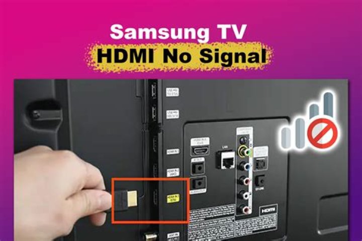 Why does my Panasonic Smart TV say no signal?