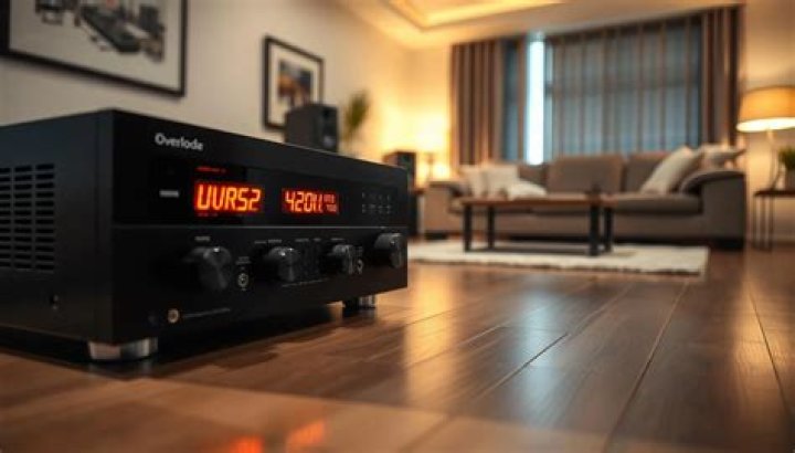Why does my receiver turn off at high volume?