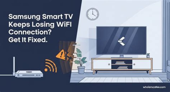 Why does my Samsung Smart TV keep losing Internet connection?
