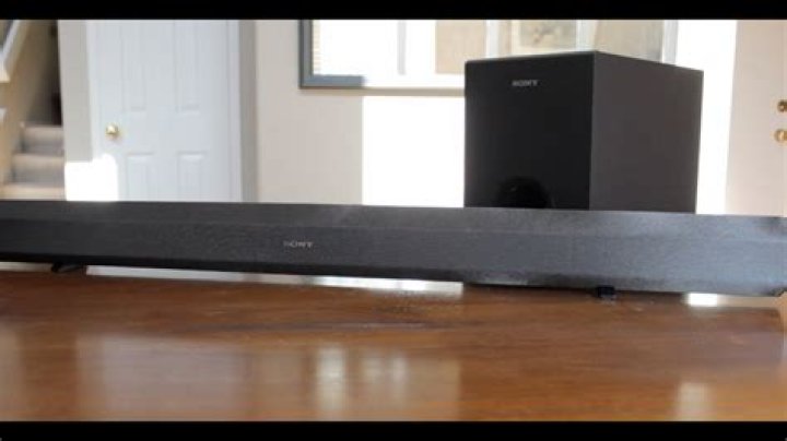 Why does my Sony ht-ct60 sound bar stop working?