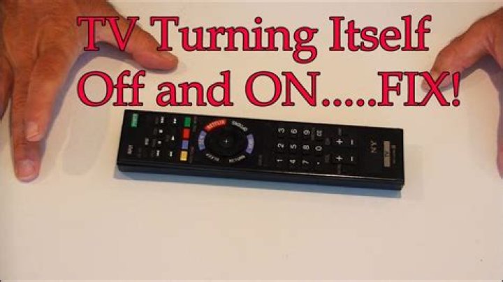 Why does my television keep turning itself off?
