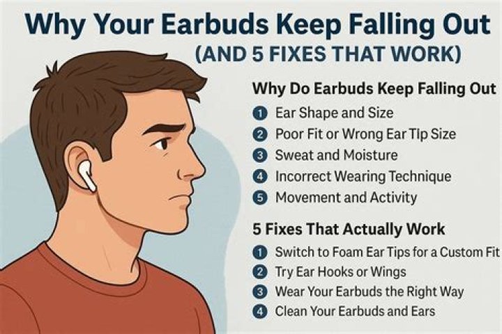 Why does one of my earbuds keep turning off?