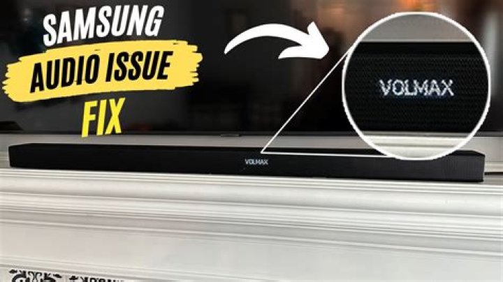 Why has my Samsung sound bar stopped working?