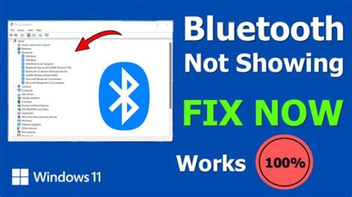 Why is Bluetooth device not showing up?
