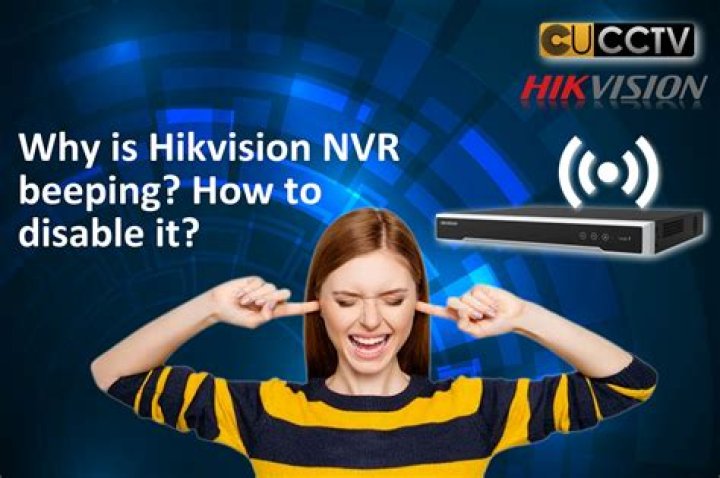 Why is my Amcrest DVR beeping?