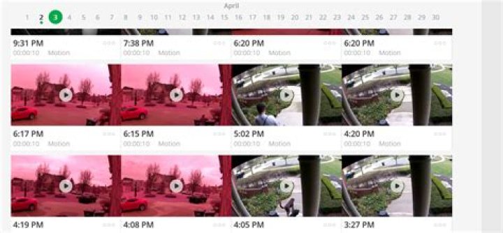 Why is my Arlo camera red tint?