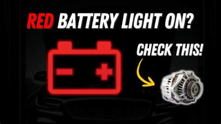 Why is my battery blinking red?