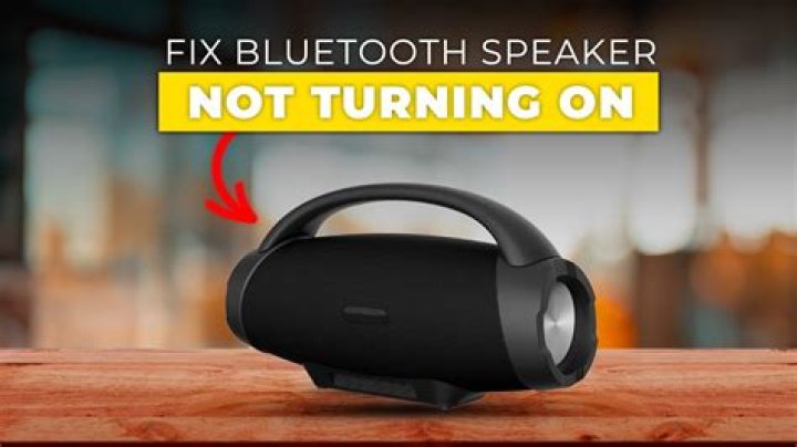 Why is my Bluetooth speaker not turning on or charging?