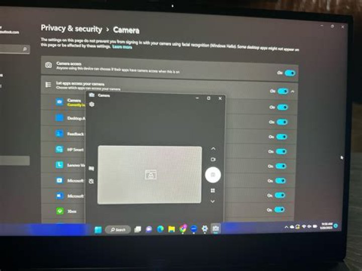 Why is my camera on and off?