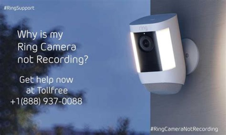 Why is my camera system not recording?