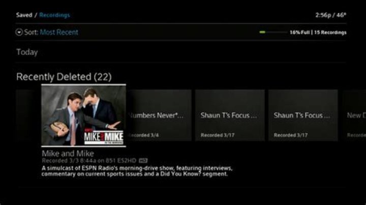 Why is my DVR deleting shows?