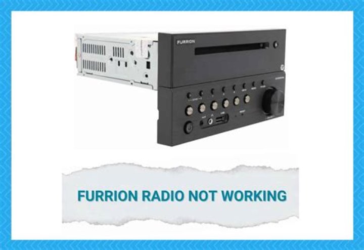 Why is my Furrion radio not working?