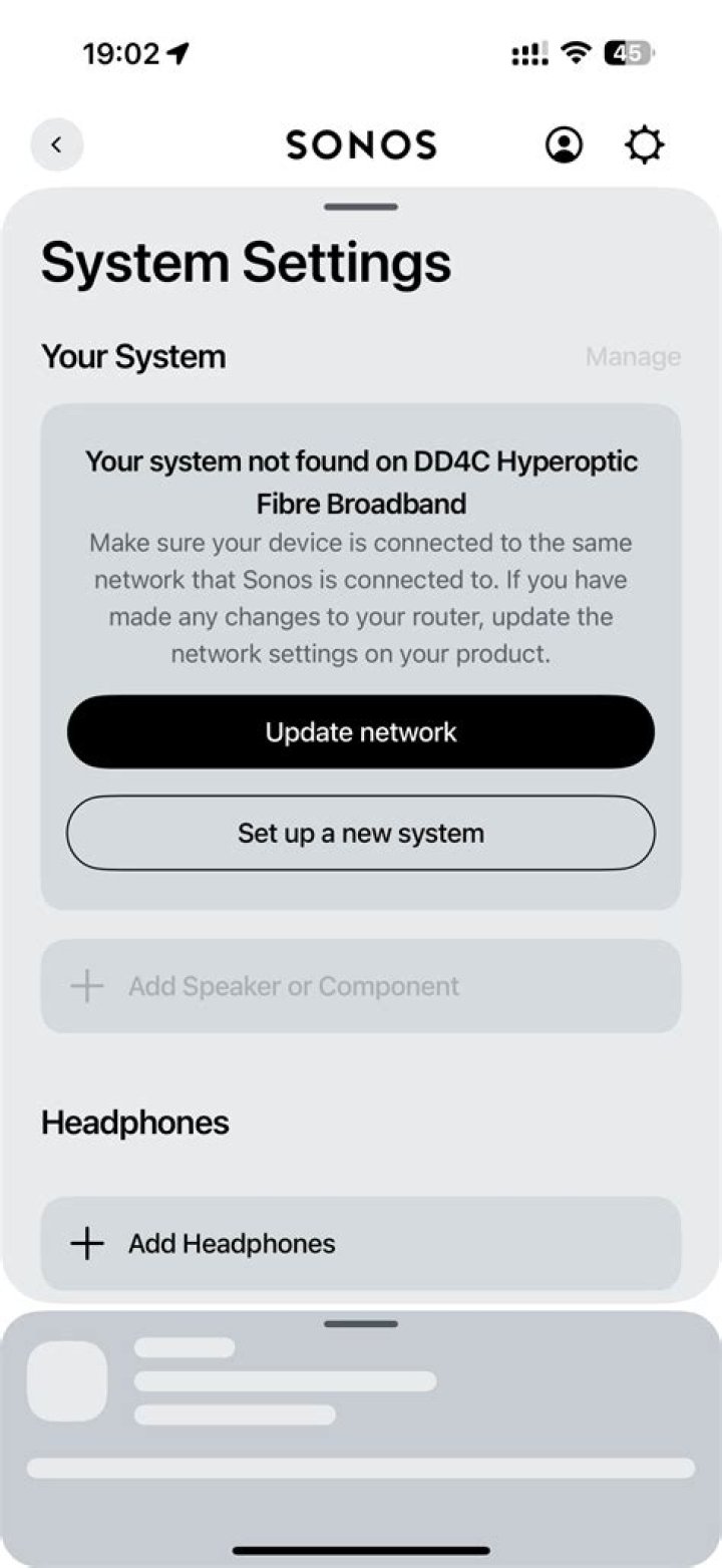 Why is my Iphone not connecting to Sonos?