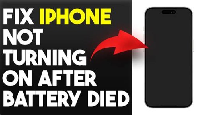 Why is my iPhone not turning on after battery replacement?