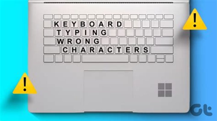 Why is my keyboard using the wrong letters?