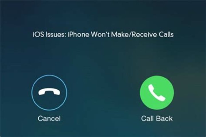 Why is my phone not allowing me to make calls iPhone?