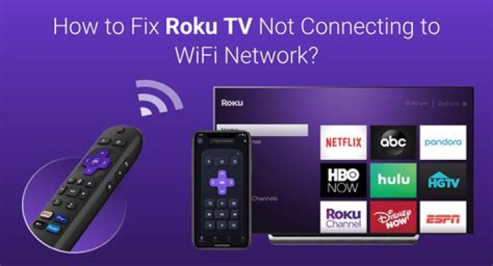 Why is my Roku not connecting to my TV?