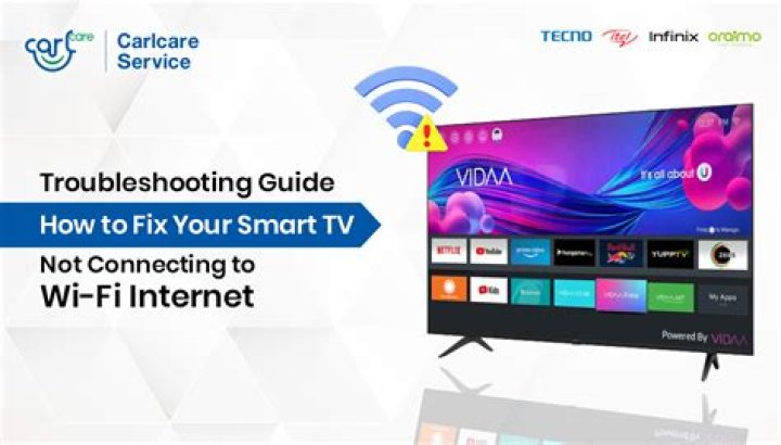 Why is my smart TV not connecting to the internet?