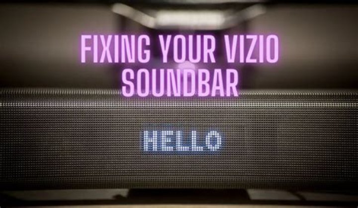 Why is my sound bar not working on my TV?