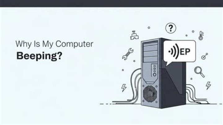 Why is my system beeping?