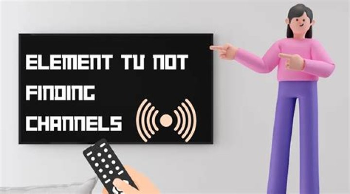 Why is my TV not finding any channels?