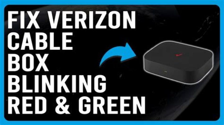 Why is my Verizon cable box not working?