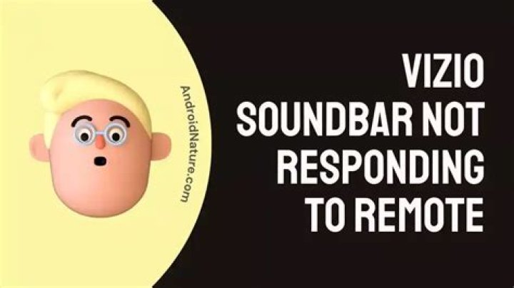 Why is my Vizio soundbar remote not working?