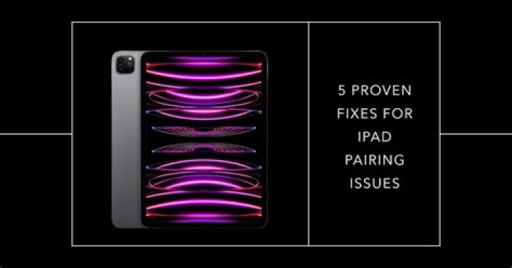 Why is pairing unsuccessful on iPad?