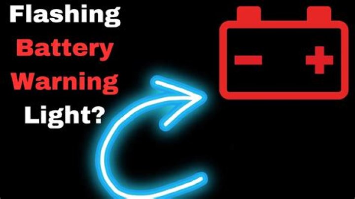 Why is the battery light flashing on my NX?