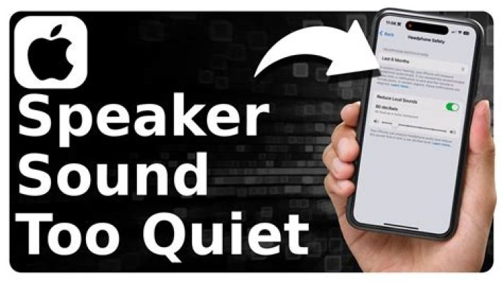 Why is there a sound coming from my iPhone speaker?