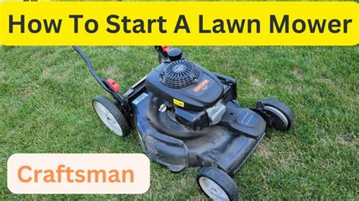 Why would a lawn mower start and then stop?